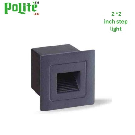 Step Light Aluminum 2x2 inch metal